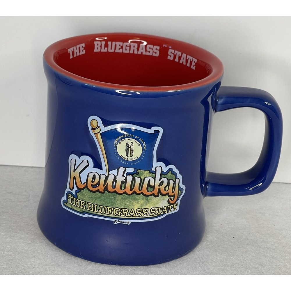 Kentucky The Bluegrass State Souvenir coffee Cup Mug